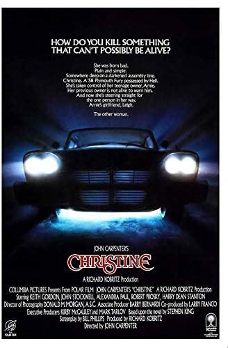 christine poster movie 27 x 40 inches 69cm x 102cm 1983 style b posters