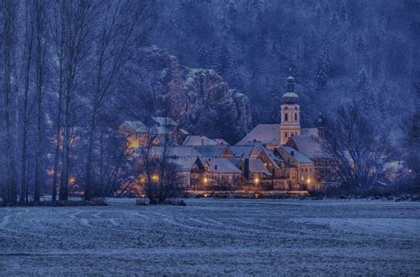 Winter Church Landscape Snow Ice Wallpapers Hd Desktop And Mobile