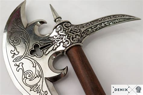 Battle Axe Germany 16th C 6602 Battle Axes And Halberds Medieval