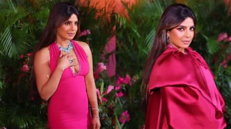Priyanka Chopra Makes Royal Appearance In Extravagant Bold Pink Gown For An Event Photos