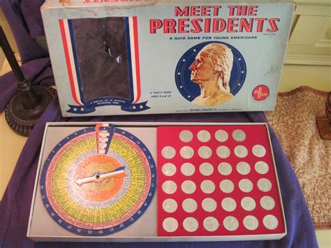Maybe you would like to learn more about one of these? Meet the Presidents - an educational board game played with coins. Answer the questions to move ...