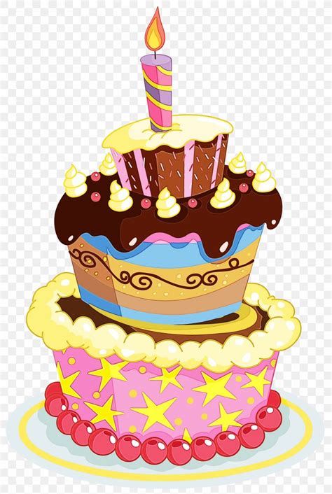 Cartoon Images Of Birthday Cakes