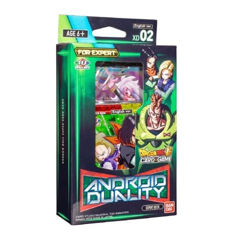 Dragon Ball Super Card Game Android Duality Expert Deck Xd02 Z
