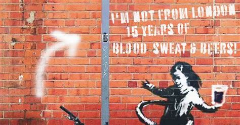 Share images of banksy works and other sightings here. Nottingham music promoter explains meaning behind Banksy ...