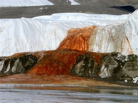 Blood Falls A Bleeding Glacier Is A Natural Time Capsule Containing