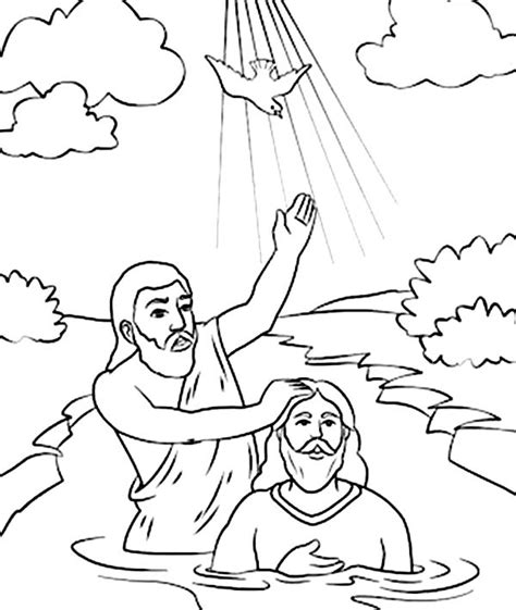 John The Baptist Coloring Page at GetDrawings | Free download