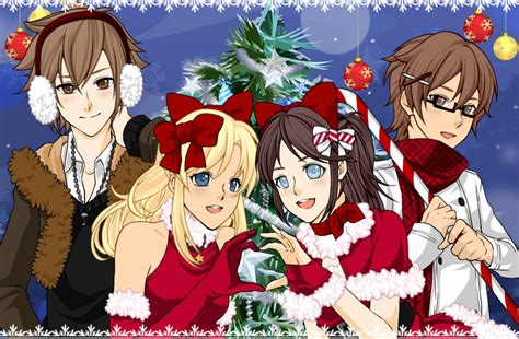 Rinmaru Christmas Nova Alice Lily And Ray By Sapphiredragon1 On