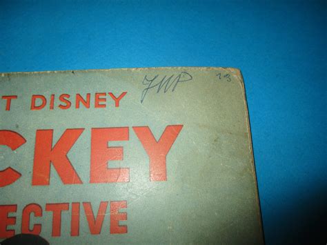 Mickey Détective Walt Disney Hachette 1950 Enfantinalivres Pour