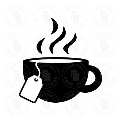 Cup Of Tea Teacup Hot Tea British Tea Clipart Cricut Svg Png Etsy