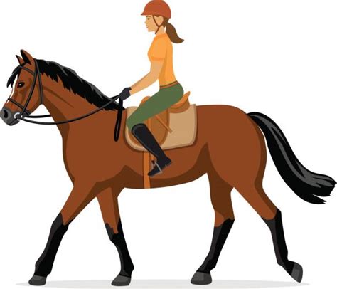 Horseback Riding Illustrations Royalty Free Vector Graphics And Clip Art