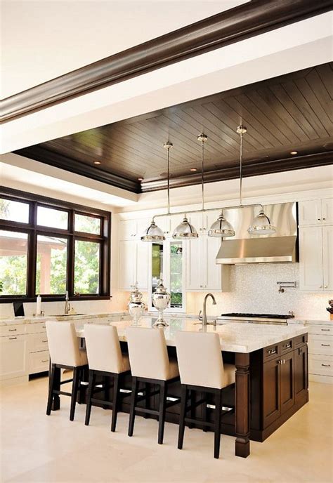 Here we provide very beautiful kitchen ceiling design ideas for your to design a modern and simple kitchen ceiling, you can add a small circular light arrangement or a box the size of your kitchen. Transitional Kitchen Design | Transitional kitchen design ...