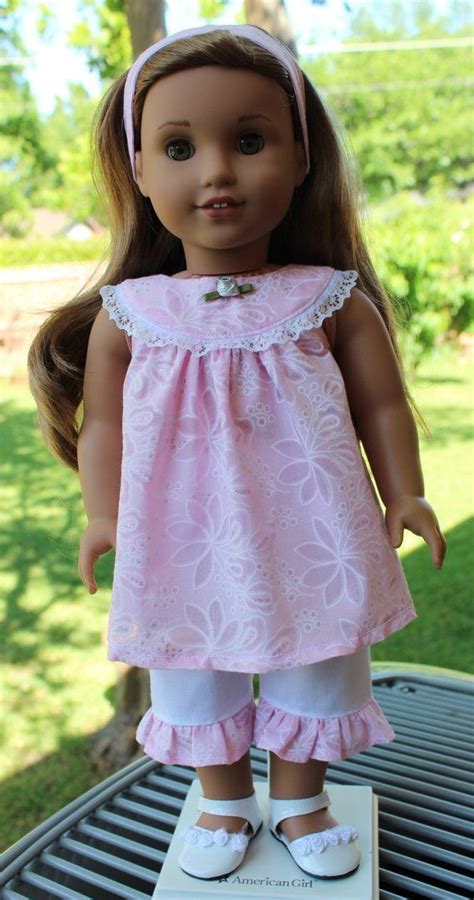 18 doll clothes pink comfy outfit for summer fits american girl tenney lea luciana doll