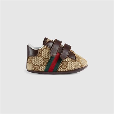 Gucci Baby Ace Original Gg Sneaker Baby Sneakers Cute Baby Shoes