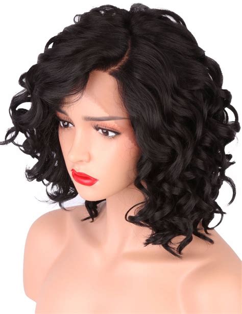 Short Bob Wig Quality Body Wave Lace Front Wig Shapped With Natural