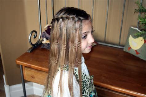 August 5 at 7:00 am · Crimped Waterfall Braid | Beautiful Hairstyles | Cute ...