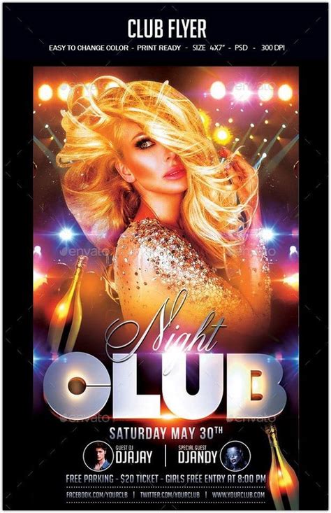 30 Best Club Flyer Psd Templates And Designs 2019 Templatefor