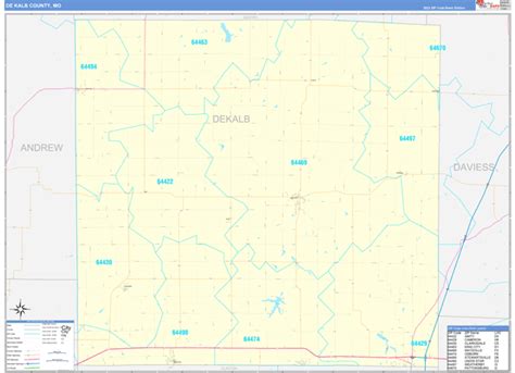 Digital Maps Of Dekalb County Missouri