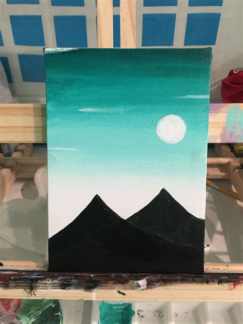 Easy Simple Easy Aesthetic Painting On Canvas References Mdqahtani