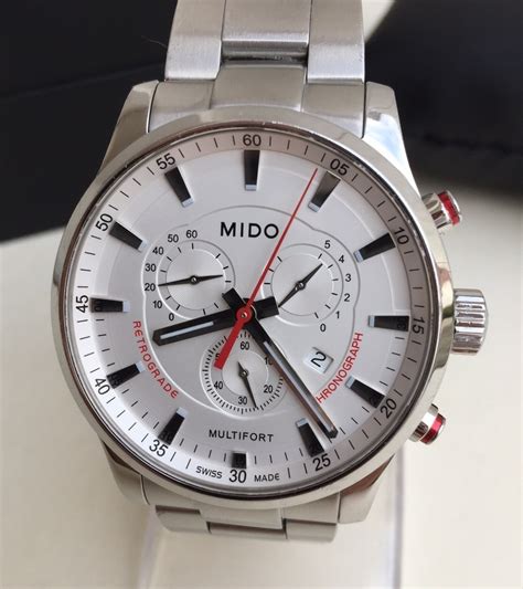 Reloj Mido Multifort - Cronógrafo Retrograde - $ 7,900.00 en Mercado Libre