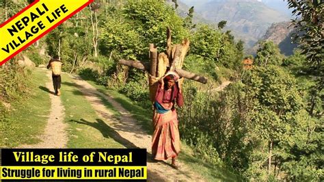 Surviving The Struggles Of Rural Life In Nepal Iamsuman Youtube