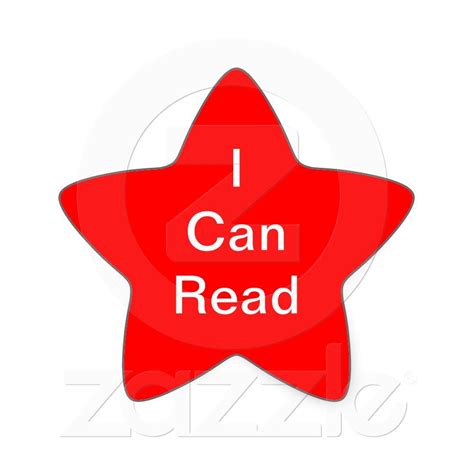 I Can Read Star Sticker From Star Stickers Stickers Stars