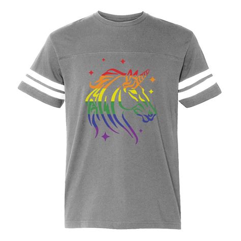 Pride Parade Gay Lesbian Rainbow Unicorn LGBT Gay Pride Greenturtle