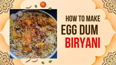 Restaurant Style Egg Biryanianda Biryani Recipesimple And Easy Anda