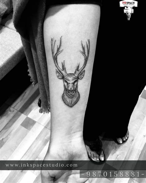 Deer Tattoo Deer Tattoo Tattoos Life Tattoos