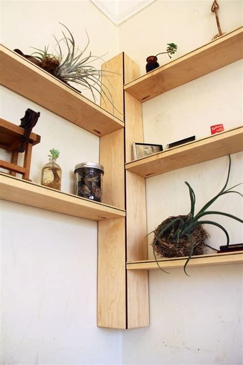 Crafty Diy Corner Shelves To Finally Make Use Of That Space