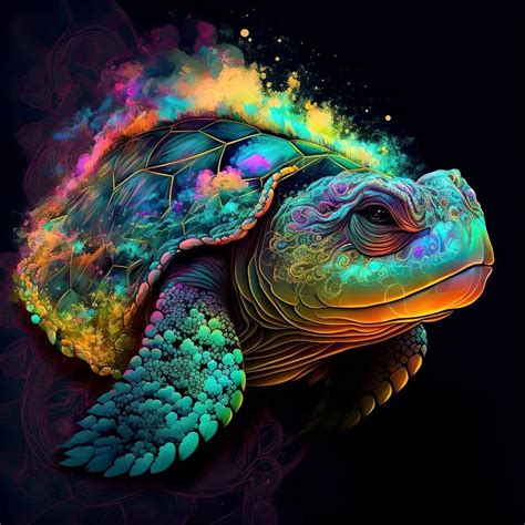 Witchy Wallpaper Art Wallpaper Sea Turtle Artwork Turtle Painting Turtle Homes Black Paper