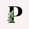 Botanical capital letter P illustration | premium image by rawpixel.com ...