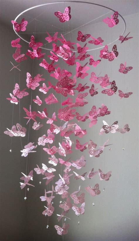 This paper craft or paper butterfly making involves just paper cutting and folding. 40 Ways To Decorate Your Home With Paper Crafts