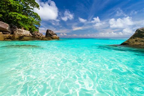 Turquoise Ocean Of Thailand Hd Wallpaper Background