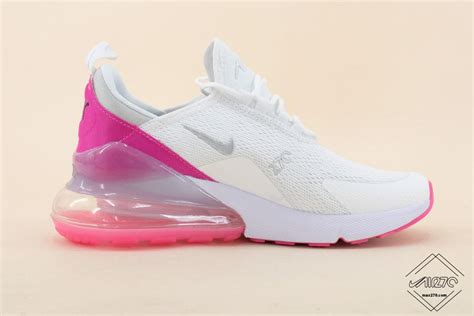 Breathability Nike Air Max 270 Mesh Flyknit Summer Whitehot Pink