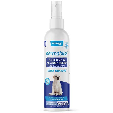 Dermabliss™ Anti Itch And Allergy Relief Spray Vetnique Labs