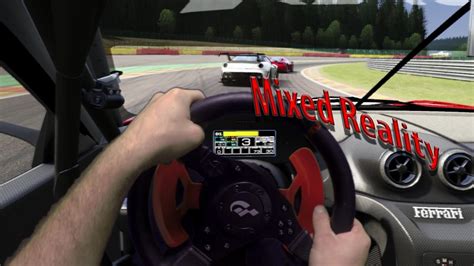 Assetto Corsa Oculus Rift Cv Ferrari Xx Evo Mixed Reality Youtube