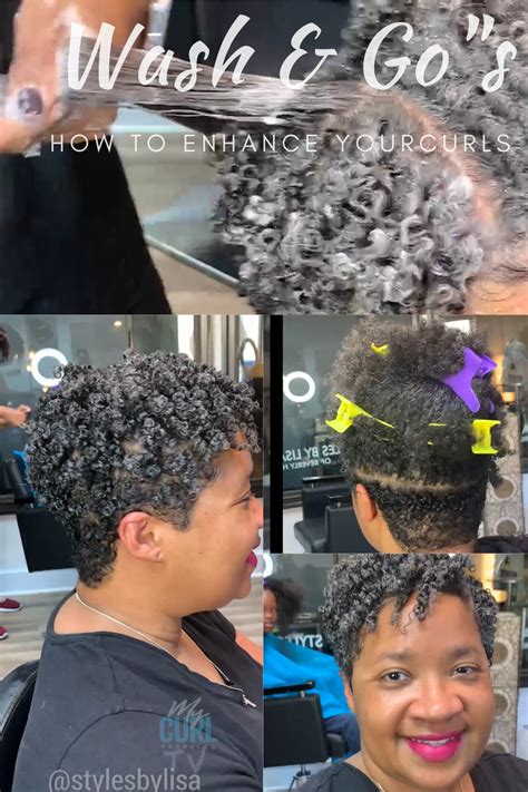 For strong, healthy, & shiny hair. Wash & Go Grey Natural Hair#grey #hair #natural #wash ...