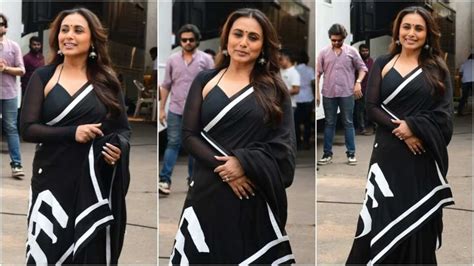 Rani Mukerjis Maa Saree To Promote Mrs Chatterjee Vs Norway Is A Must Have Look For All