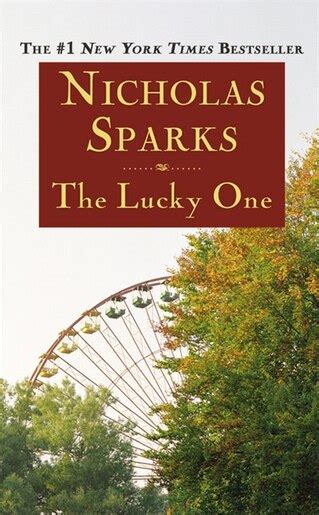 The Lucky One Book By Nicholas Sparks Mass Market Paperback Digoca
