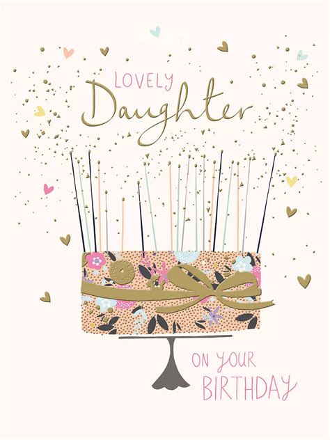 free printable birthday cards daughter printable world holiday