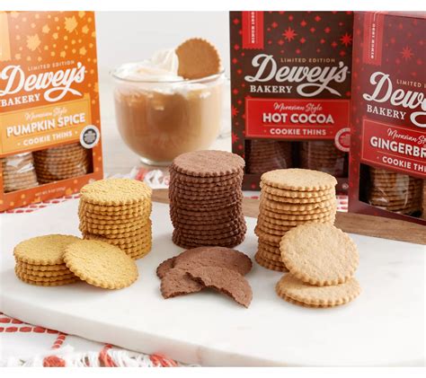 Dewey S Bakery Pc Moravian Holiday Cookie Collection Qvc Com