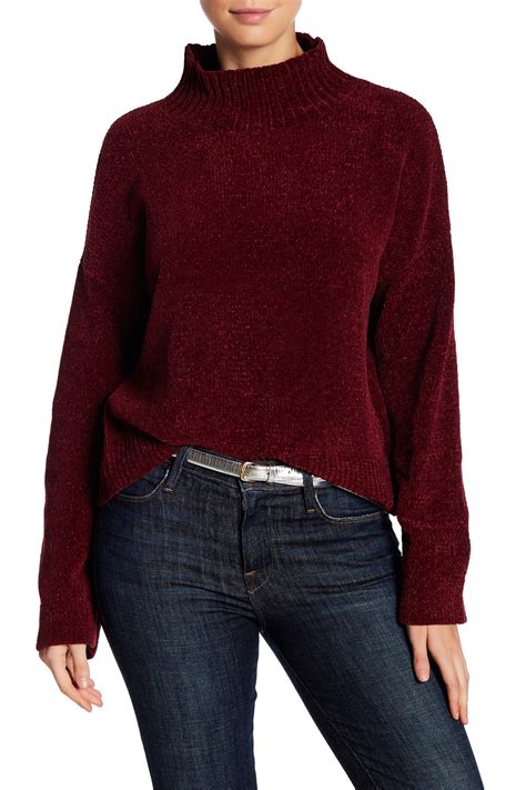 Mock Neck Chenille Sweater By Abound On Nordstromrack Extra Long