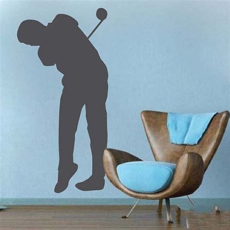 Golfer Vinyl Wall Art Design By Trendywalldesigns On Etsy 1995