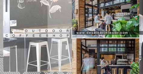 35 desain meja kursi cafe minimalis terbaru. Desain Cafe Mini Outdoor Pinggir Jalan