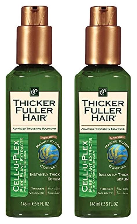 Buy Thicker Fuller Hair Instantly Thick Serum Pack Of 2 Online At