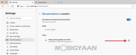 How To Change Site Permissions In The New Microsoft Edge Windowsmac