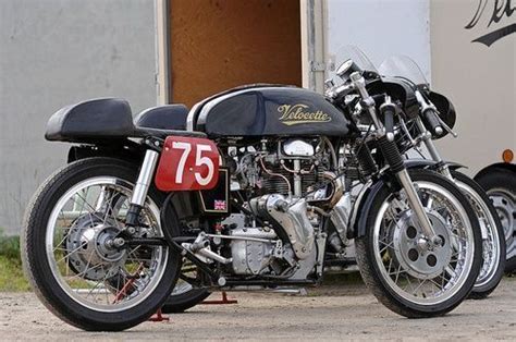 Velocette Venom Vintage Cafe Racer Cafe Racer Motorcycle Classic