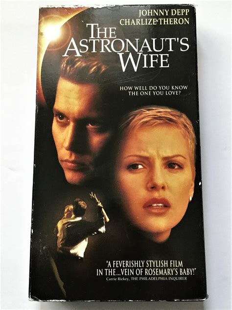 The Astronaut S Wife Johnny Depp Charlize Theron Vhs 1999 Vhs Tapes