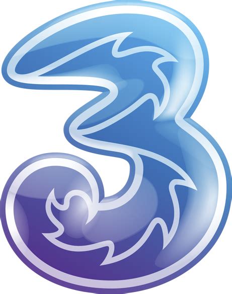 Three Logo Png