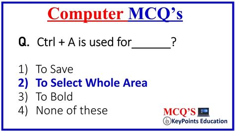 Mcq On Computer Fundamental Computer Fundamental Mcq Mcq Education